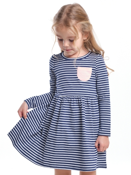 Платье для девочек Mini Maxi, модель 2331, цвет мультиколор - Платья для девочек с длинным рукавом