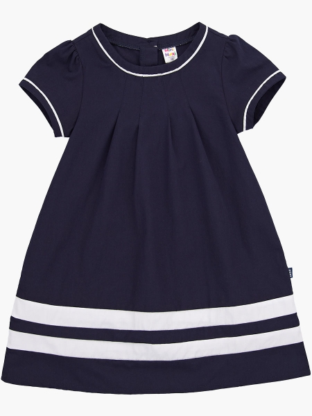Платье для девочек Mini Maxi, модель 3154, цвет синий - Платья для девочек с коротким рукавом