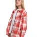 Рубашка для девочек Mini Maxi, модель 7998, цвет красный/клетка