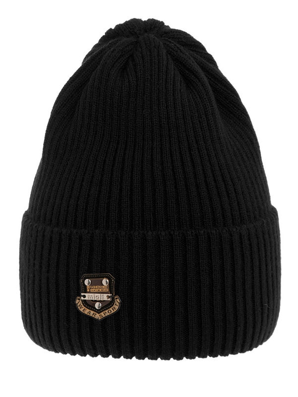 Шапка для мальчика Ралли, Миалт черный, зима - Шапки осень-зима