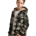 Толстовка для мальчиков Mini Maxi, модель 8028, цвет хаки/клетка