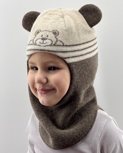 Шапка-шлем для мальчика Палмер - Шлемы осень-зима