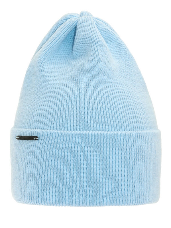 Шапка Dear, Миалт бледно-голубой, весна-осень - Для девочек весна-осень