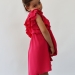 Платье для девочки вискоза БУШОН ST67, цвет фуксия