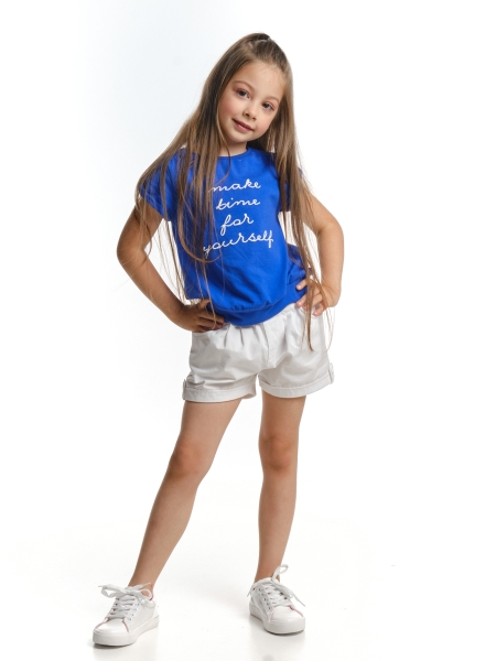 Комплект одежды для девочек Mini Maxi, модель 3339/7179, цвет синий - Комплекты летние