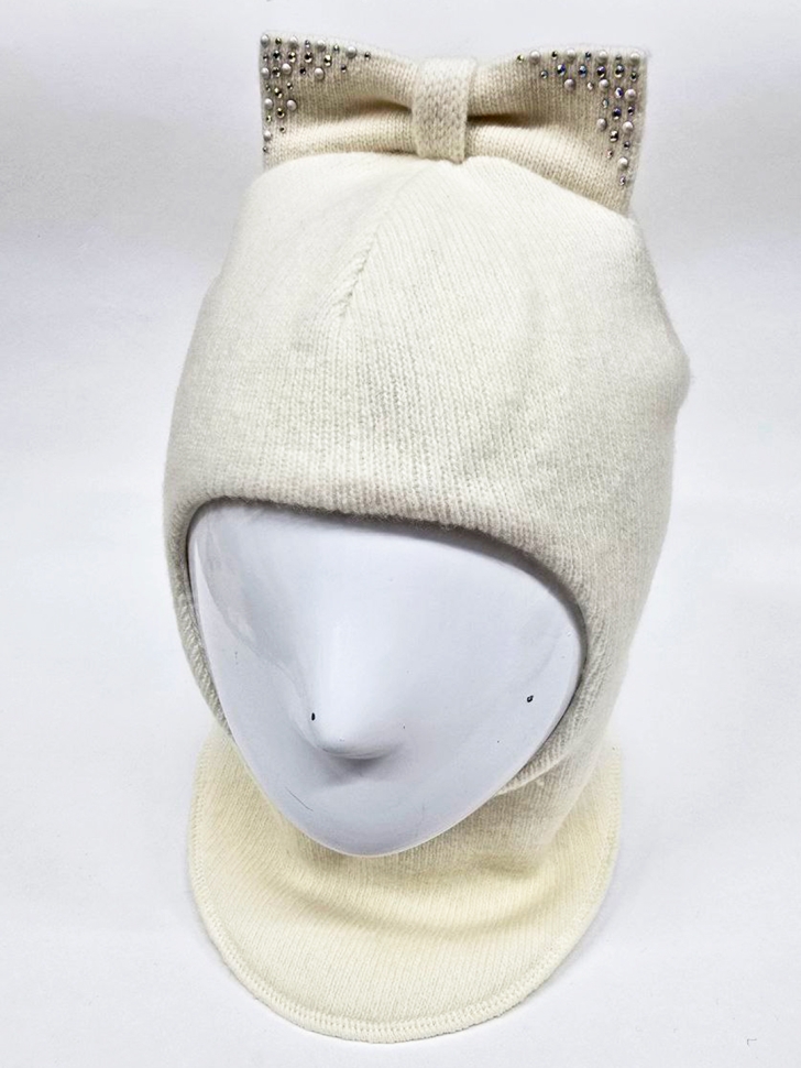 Шапка-шлем для девочки Сильви (1) - Шапки-шлемы зима-осень