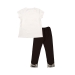 Комплект одежды для девочек Mini Maxi, модель 4019/4020, цвет белый