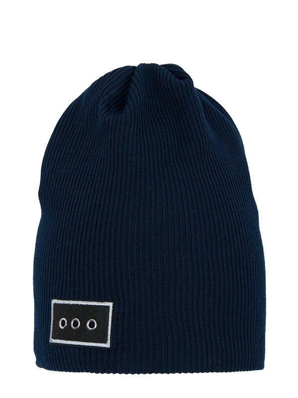 Шапка для мальчика Максимум, Миалт темно-синий, весна-осень - Шапки весна-осень