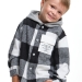 Рубашка для мальчиков Mini Maxi, модель 7988, цвет клетка/черный