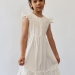 Платье для девочки вискоза БУШОН ST66, цвет белый