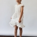 Платье для девочки вискоза БУШОН ST66, цвет белый