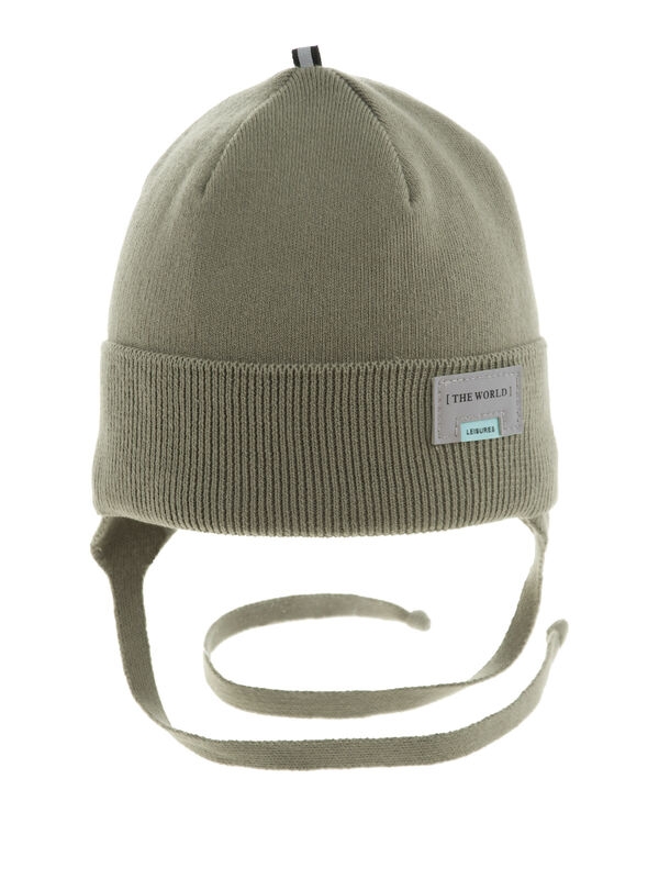 Шапка для мальчика Хром, Миалт серый/хаки, весна-осень - Шапки весна-осень