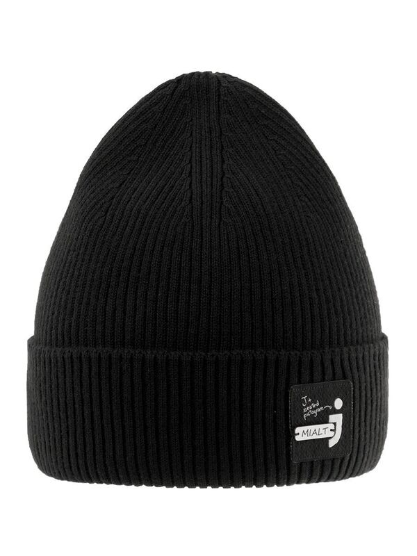 Шапка для мальчика Джеффри, Миалт черный, весна-осень - Шапки весна-осень