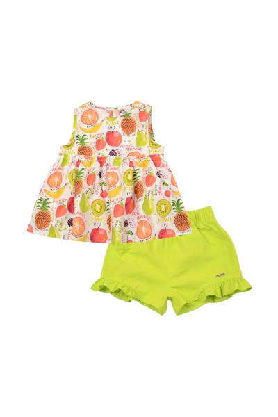 Комплект одежды для девочек Mini Maxi, модель 6429/6430, цвет мультиколор - Комплекты летние