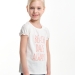 Футболка для девочек Mini Maxi, модель 3226, цвет белый