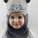 Шапка-шлем для мальчика Палмер 