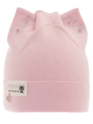 Шапка для девочки Симпатяга, Миалт розовый, весна-осень