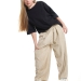 Брюки для девочек Mini Maxi, модель 8080, цвет бежевый