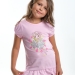 Футболка для девочек Mini Maxi, модель 4094, цвет розовый