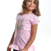 Футболка для девочек Mini Maxi, модель 4094, цвет розовый