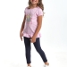 Футболка для девочек Mini Maxi, модель 4094, цвет розовый