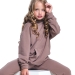 Костюм для девочек Mini Maxi, модель 7604, цвет мокко