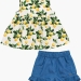 Комплект одежды для девочек Mini Maxi, модель 6429/6430, цвет желтый