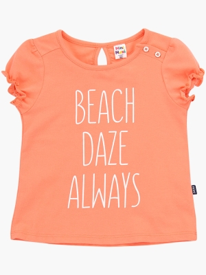 Футболка для девочек Mini Maxi, модель 3226, цвет кремовый