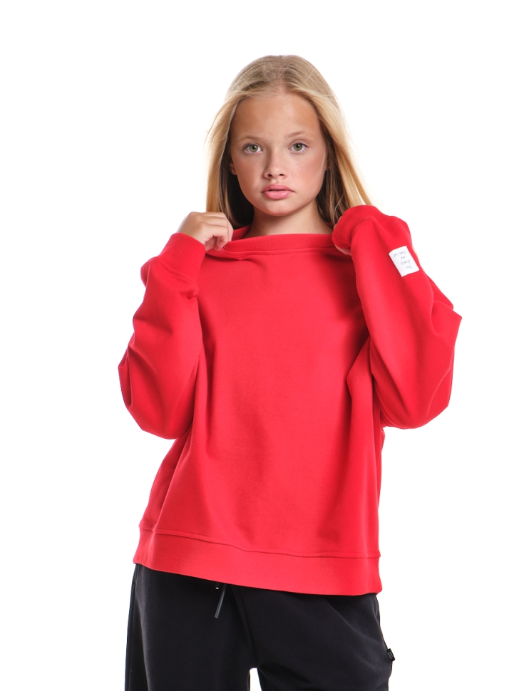 Толстовка для девочек Mini Maxi, модель 76334, цвет красный - Свитшоты / джемпера