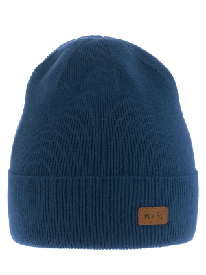Шапка для мальчика Запуск, Миалт темно-джинсовый, весна-осень