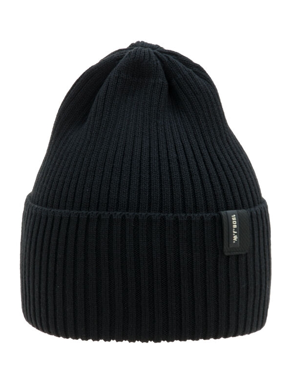 Шапка для мальчика Родион, Миалт черный, весна-осень - Шапки весна-осень