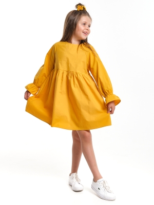 Платье для девочек Mini Maxi, модель 7939, цвет горчичный