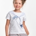 Футболка для девочек Mini Maxi, модель 6473, цвет белый