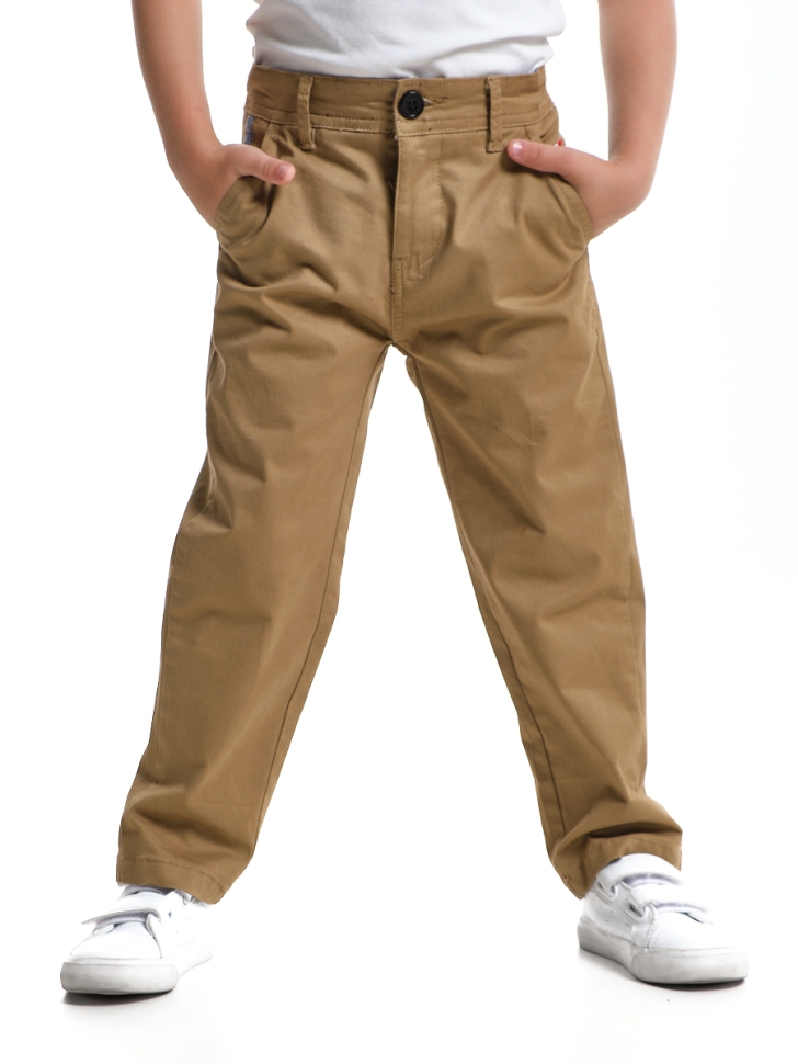 Брюки для мальчиков Mini Maxi, модель 33mm8861, цвет хаки - Брюки текстильные