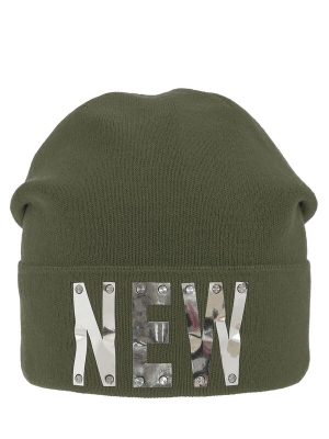 Шапка для девочки Dance hall, Миалт хаки, весна-осень