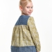 Блузка для девочек Mini Maxi, модель 2376, цвет хаки