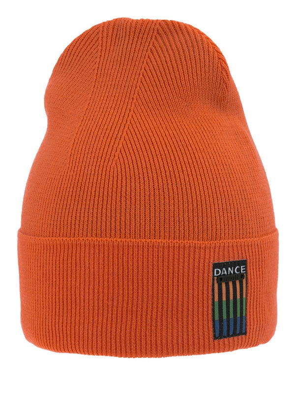 Шапка Line, Миалт темно-оранжевый, весна-осень - Для девочек весна-осень
