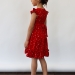 Платье для девочки вискоза БУШОН ST66, цвет красный цветы