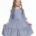 Платье для девочек Mini Maxi, модель 7809, цвет голубой