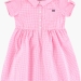 Платье для девочек Mini Maxi, модель 2684, цвет мультиколор/розовый/клетка