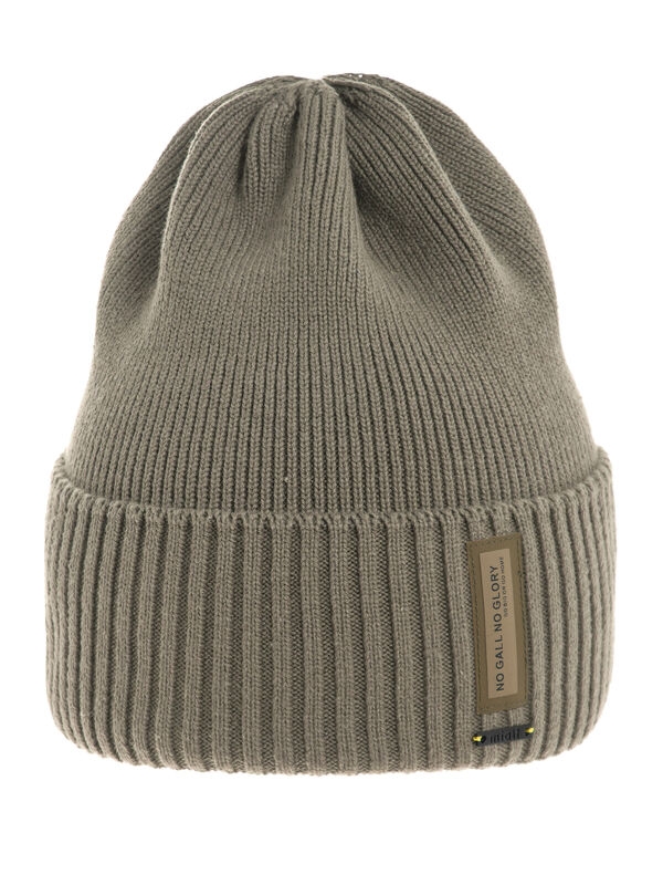 Шапка для мальчика Болельщик, Миалт бежевый/хаки, весна-осень - Шапки весна-осень