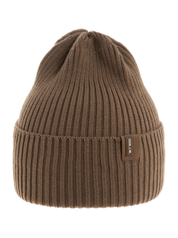 Шапка для мальчика Родион, Миалт коричневый, весна-осень - Шапки весна-осень