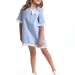 Платье для девочек Mini Maxi, модель 48332, цвет голубой