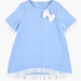 Платье для девочек Mini Maxi, модель 48332, цвет голубой