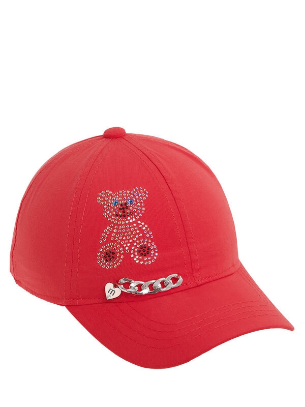 Бейсболка для девочки Нарцисс бейсболка, Миалт красный, лето - Бейсболки и кепки