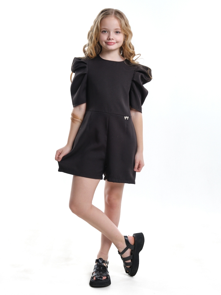 Комбинезон для девочек Mini Maxi, модель 7887, цвет черный - Комбинезоны / лето