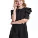 Комбинезон для девочек Mini Maxi, модель 7887, цвет черный