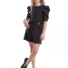 Комбинезон для девочек Mini Maxi, модель 7887, цвет черный