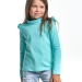 Водолазка для девочек Mini Maxi, модель 6796, цвет бирюзовый