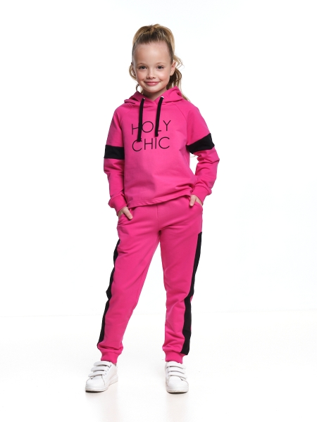 Спортивный костюм для девочек Mini Maxi, модель 7061, цвет малиновый - Костюмы спортивные